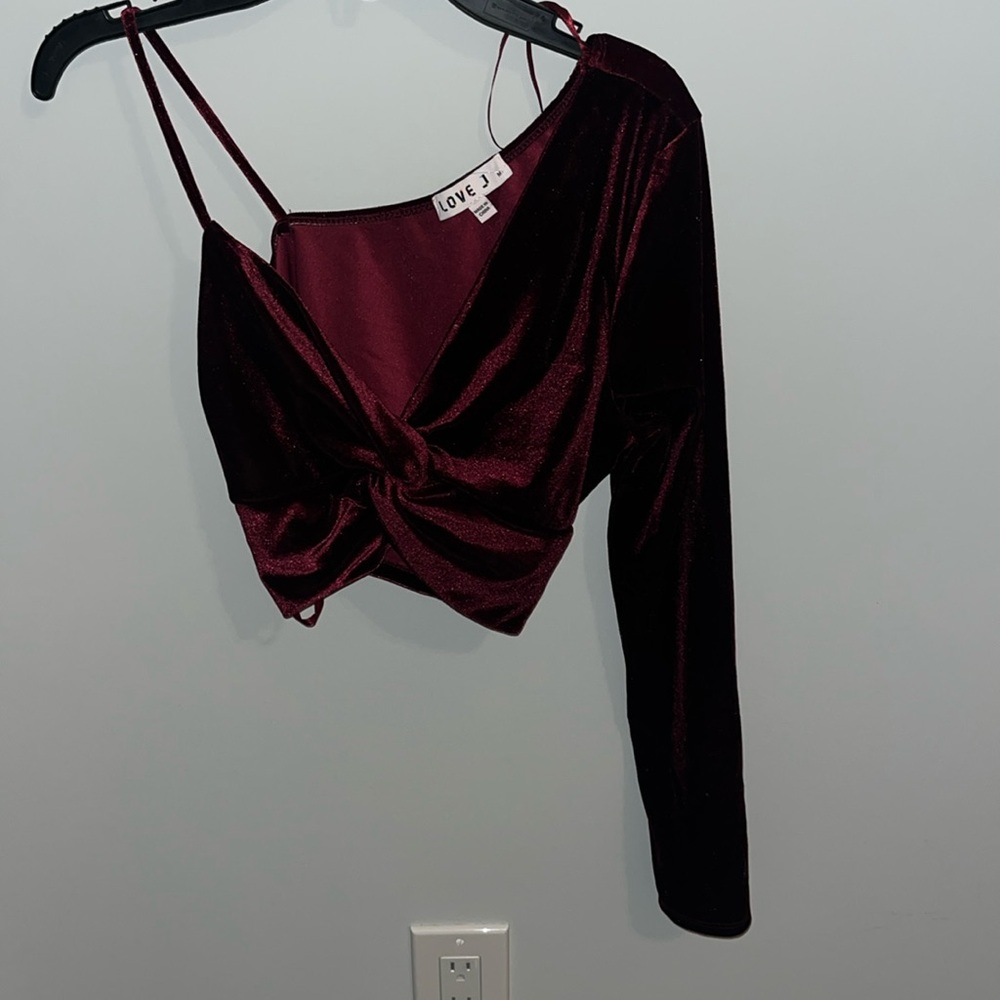 Velour top